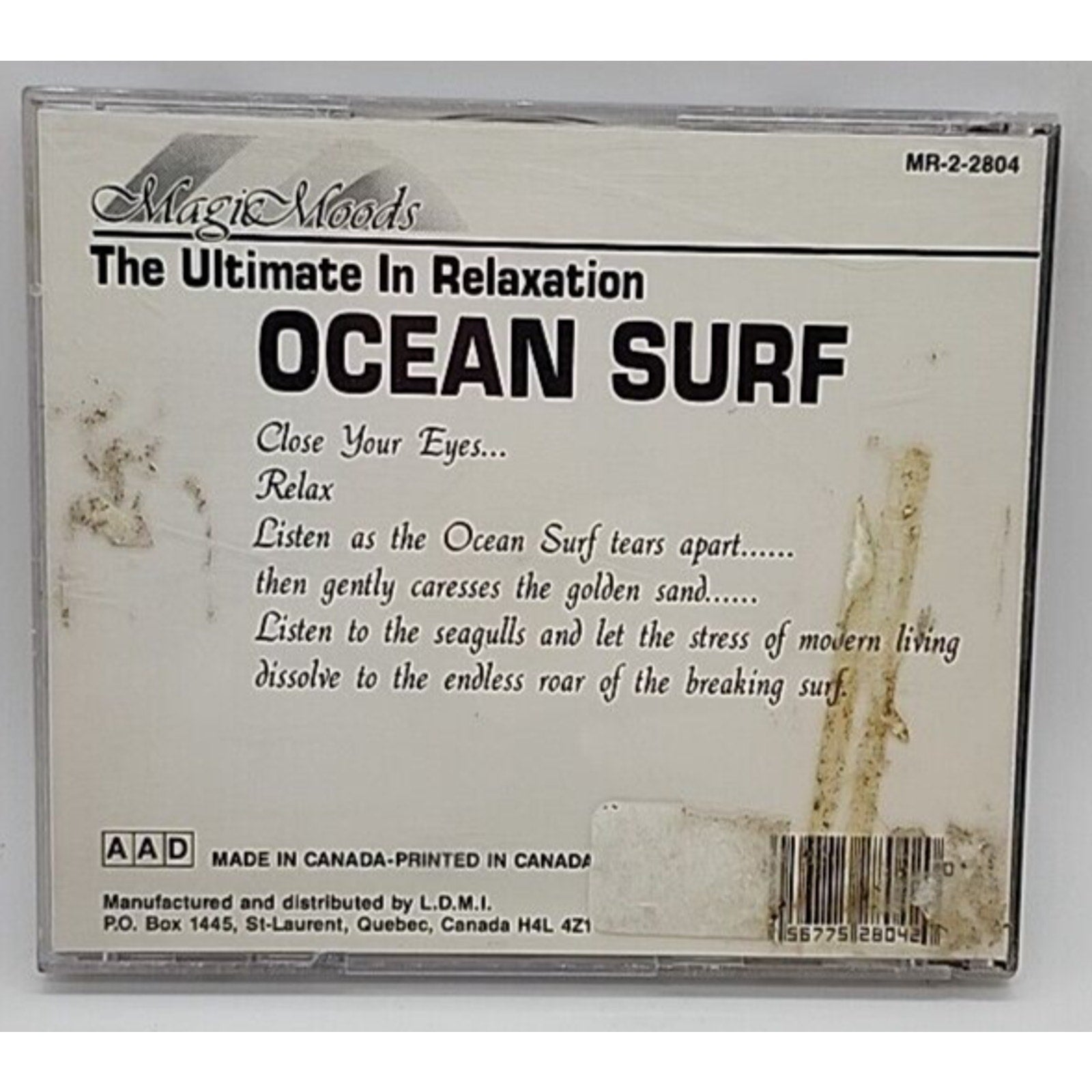 Ocean Surf [Madacy #1] by Magic Moods (CD, Sep-1994, Madacy)
