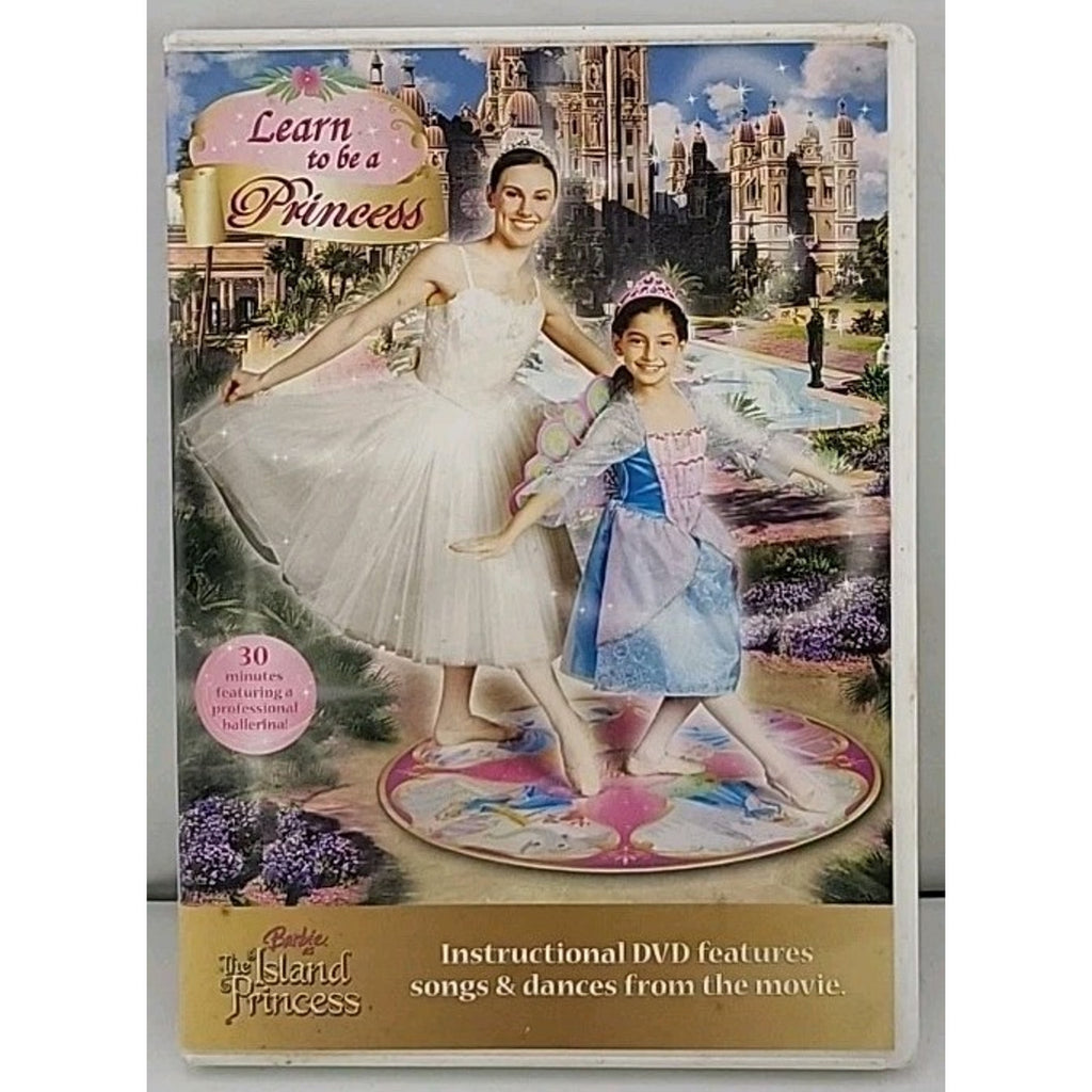 Barbie The Island Princess Learn To Be A Princess DVD