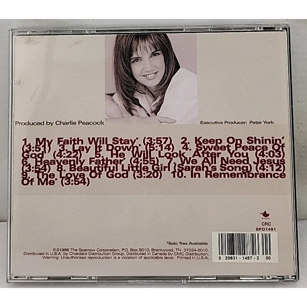 My Faith Will Stay by Cheri Keaggy (CD, Feb-1996, Sparrow Records)