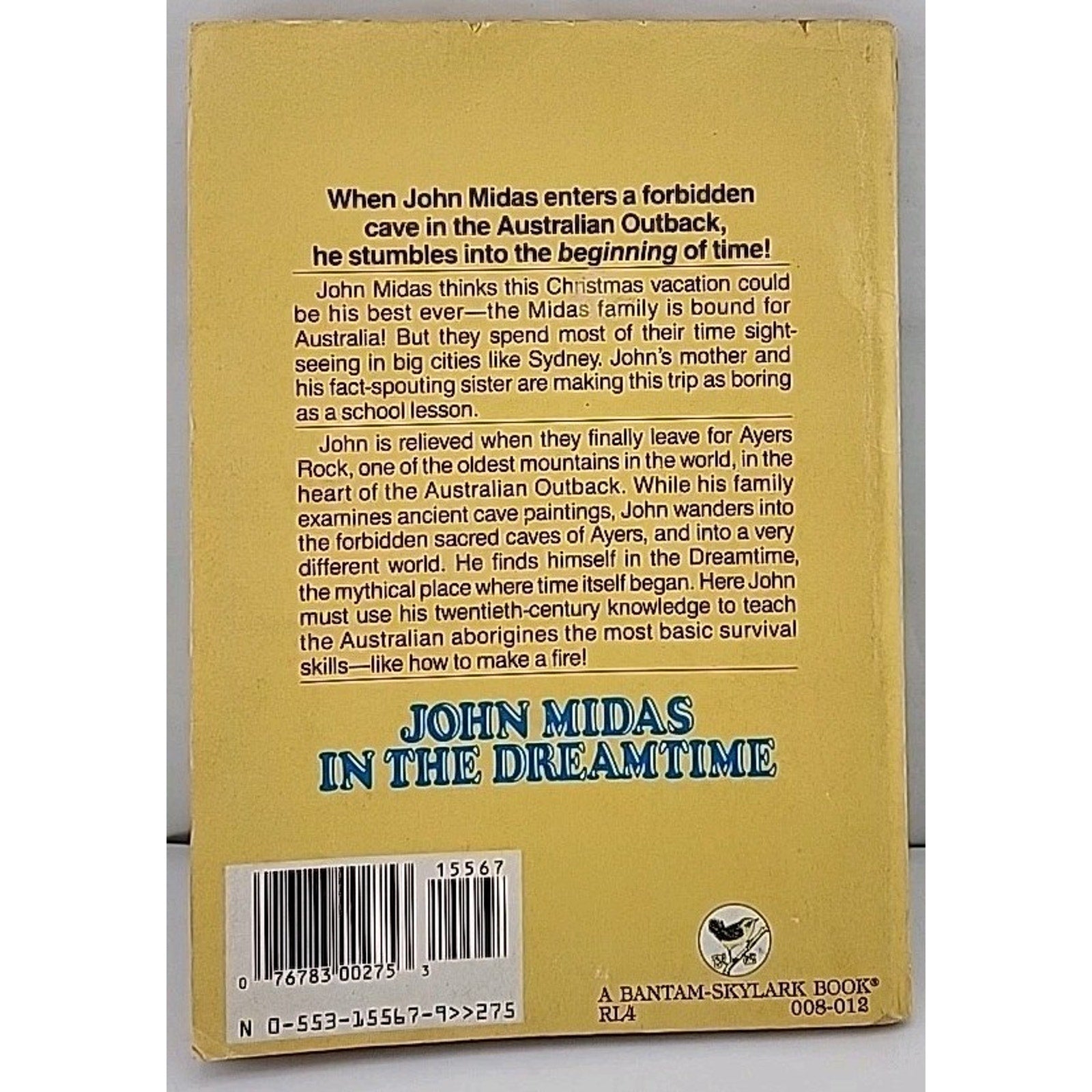 John Midas in the Dreamtime by Patrick Skene Catling (1987, Digest Paperback)