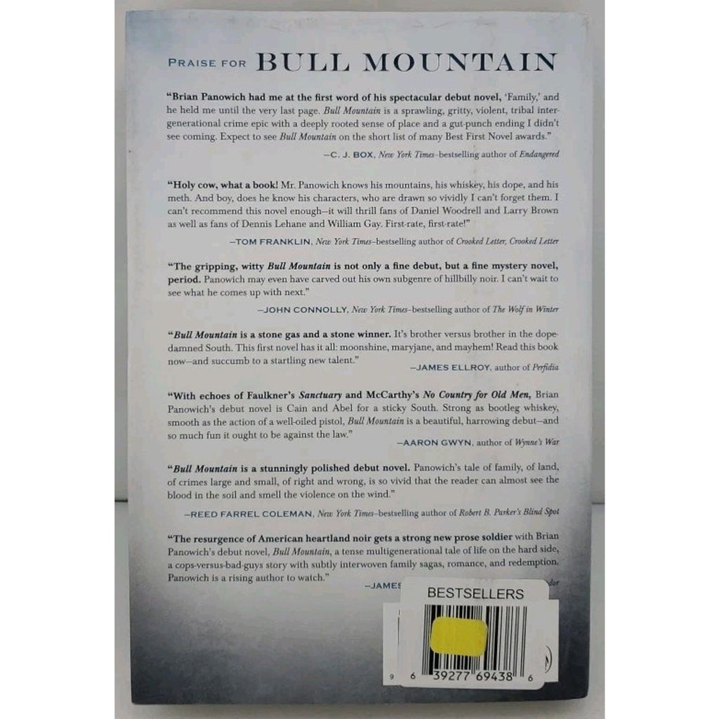 Bull Mountain by Brian Panowich (2015, Hardcover)