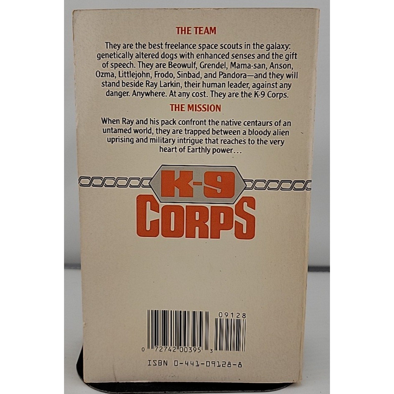 K-9 Corps by Kenneth Von Gunden (1991, Mass Market)
