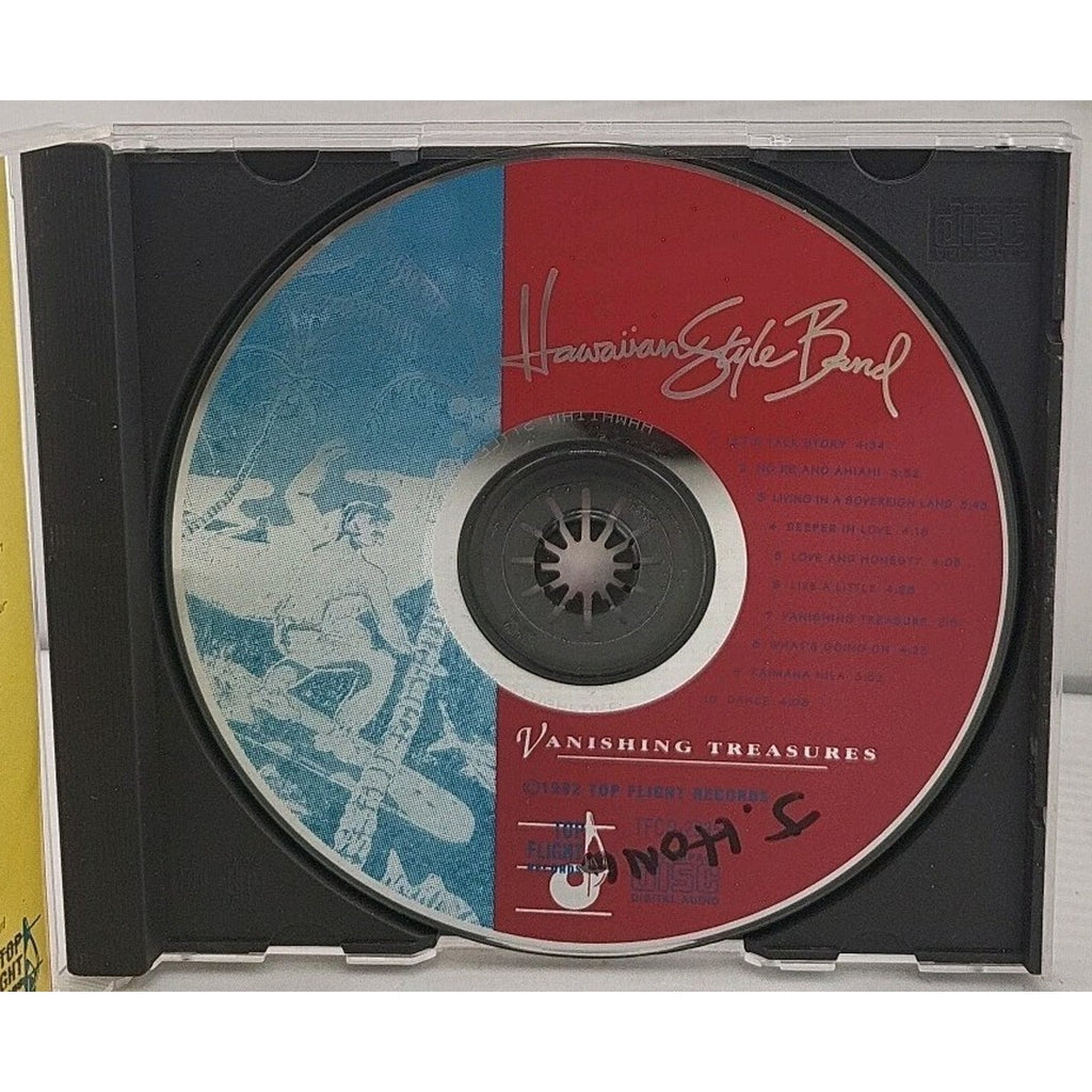 Hawaiian Style Band Vanishing Treasures Music Audio Hawaii Reggae Folk Rock CD