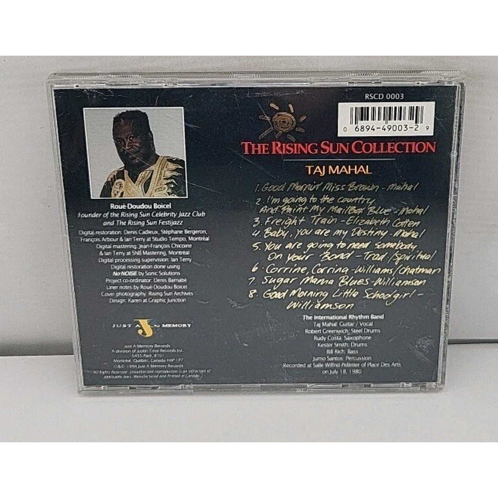 Rising Sun Collection by Taj Mahal (CD, 1994)
