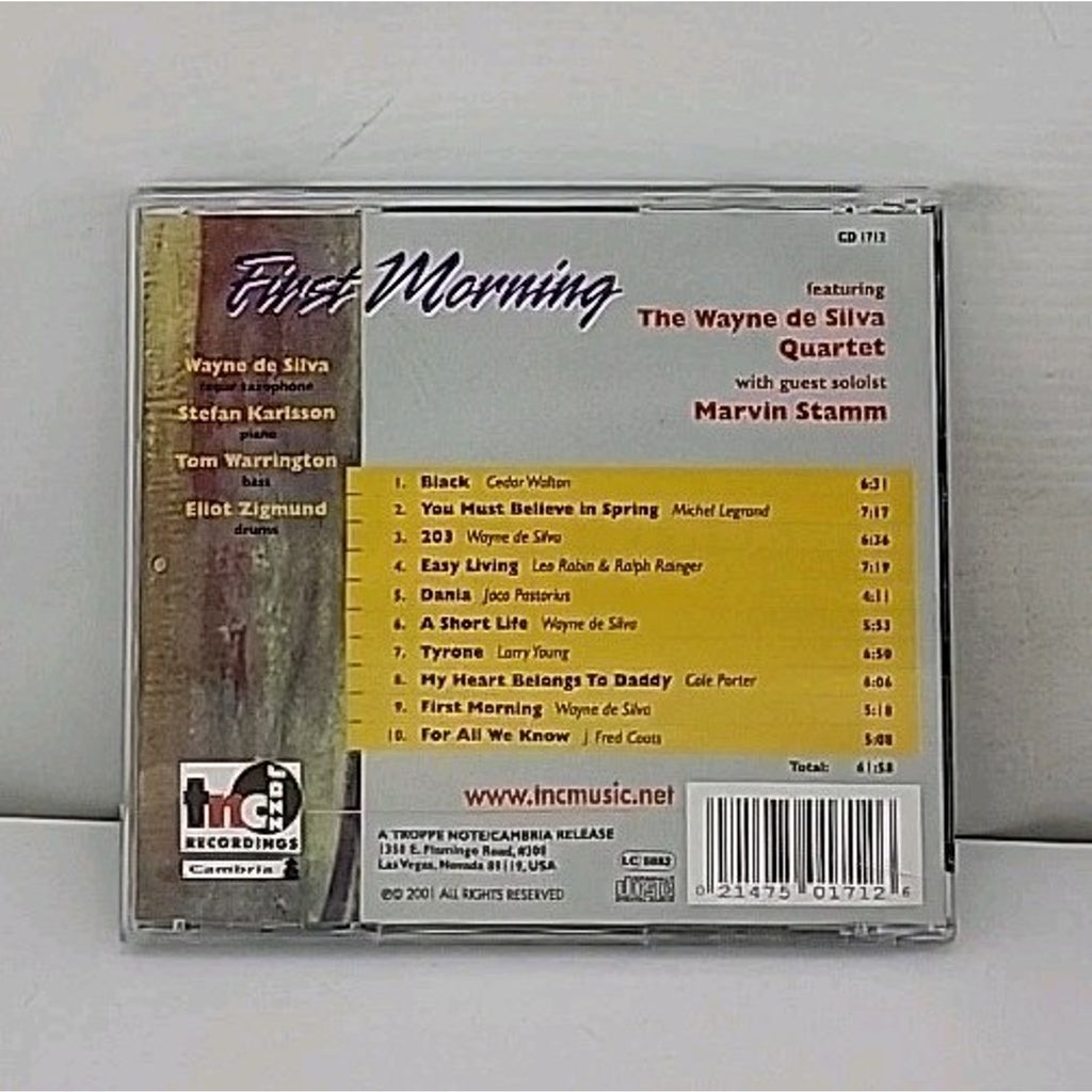 First Morning By The Wayne De Silva Quartet CD