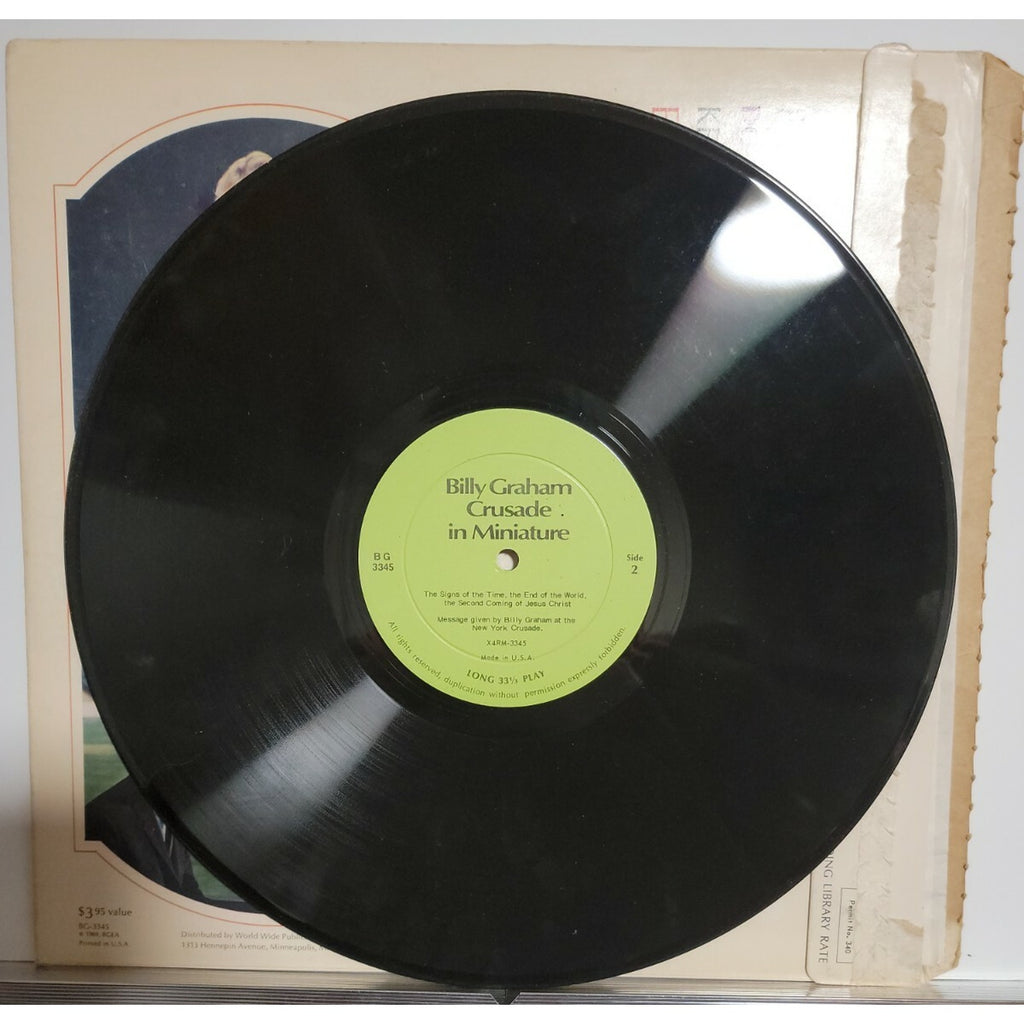 Various – Billy Graham Crusade In Miniature (Vinyl)