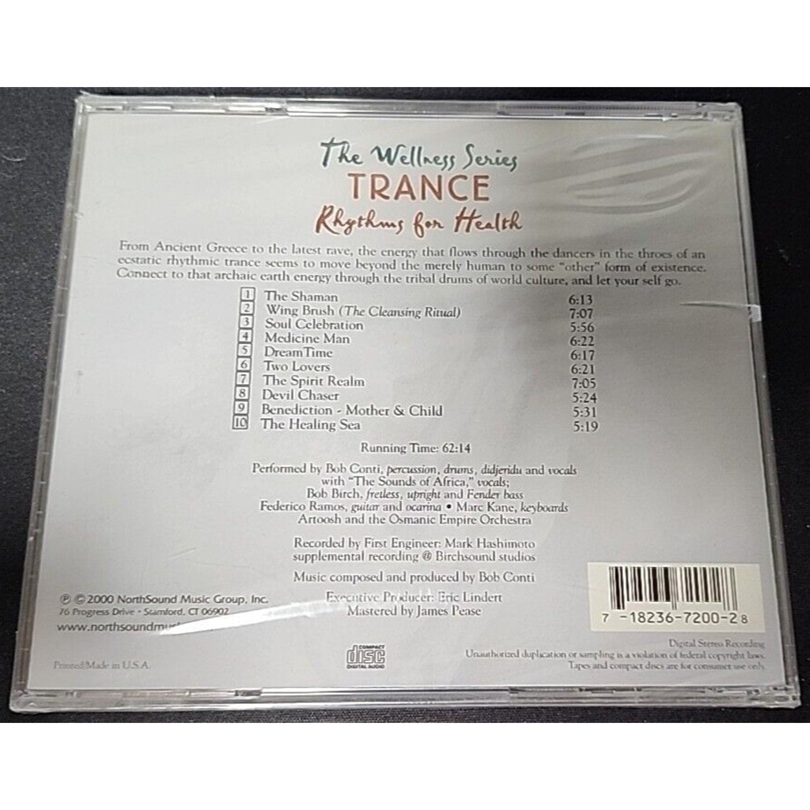 Trance - The Wellness Series (CD) *Brand New*