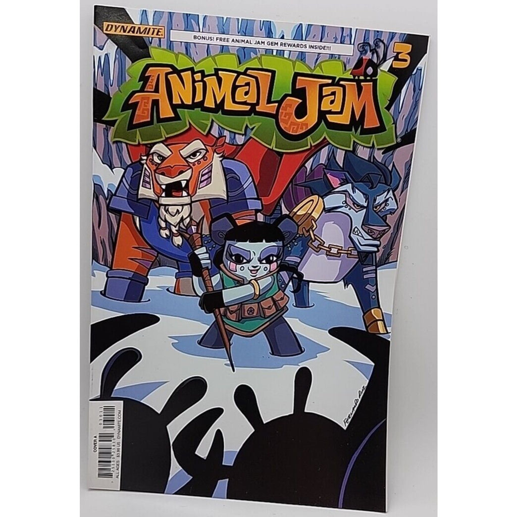 Animal Jam #3 Dynamite Comics 2017