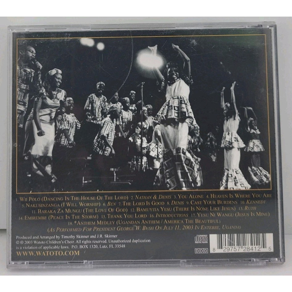 Watoto Children's Choir Live in Los Angeles Music CD Album