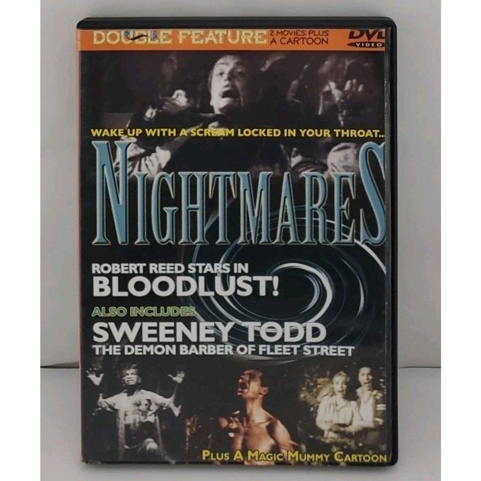 Nightmares Double Feature DVD Bloodlust Sweeny Todd