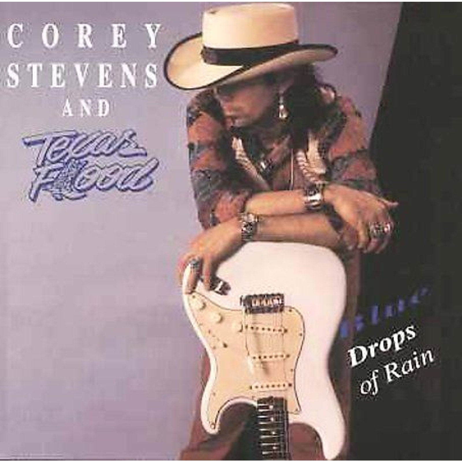 Blue Drops of Rain by Corey Stevens & Texas Flood (CD, Aug-1996, Discovery...