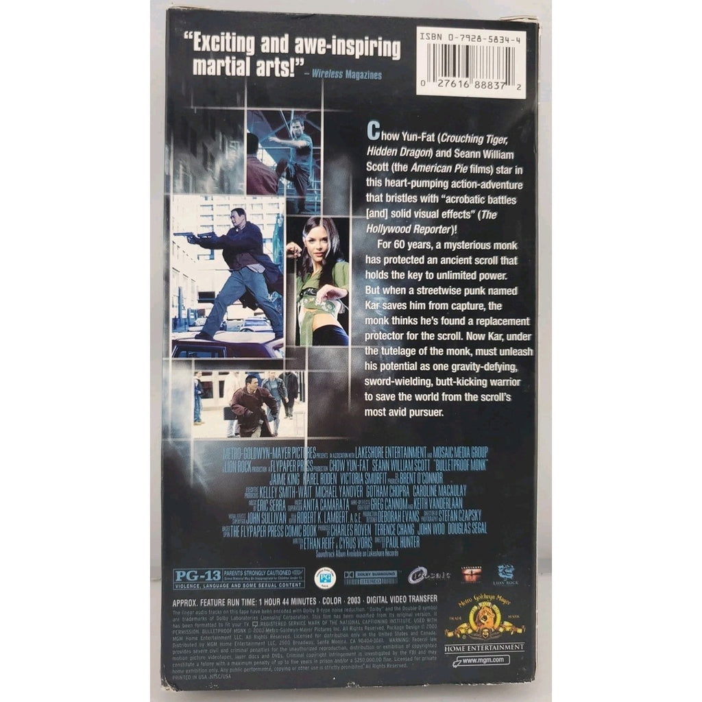 Bulletproof Monk (VHS, 2003)