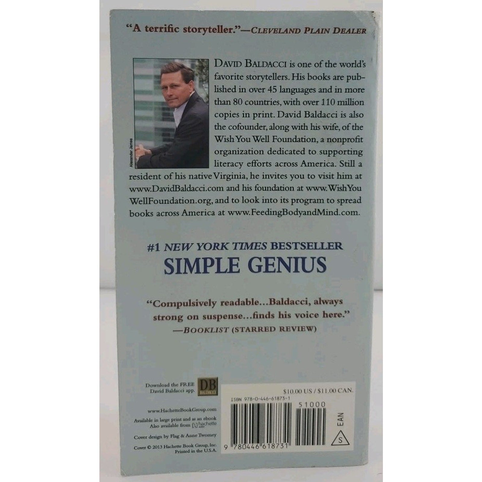 Simple Genius by David Baldacci (2008, Mass Market)