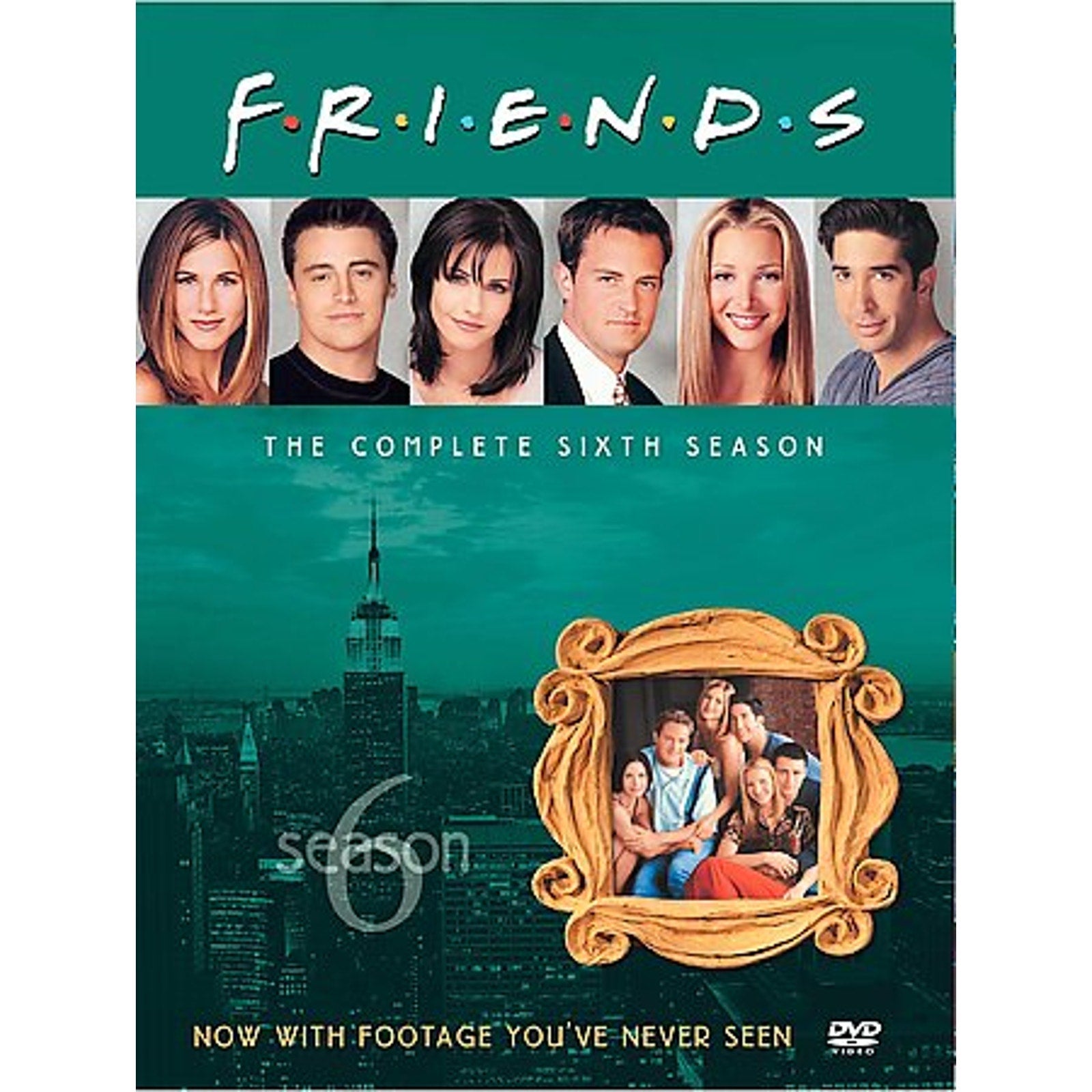 Friends - The Complete Sixth Season (DVD, 2004, 4-Disc Set, Digi-Pack)