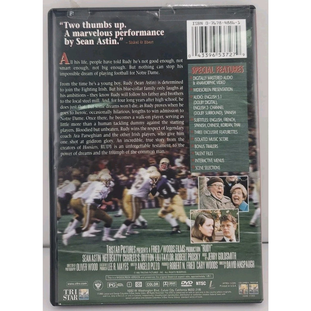 Rudy (DVD, 1993)
