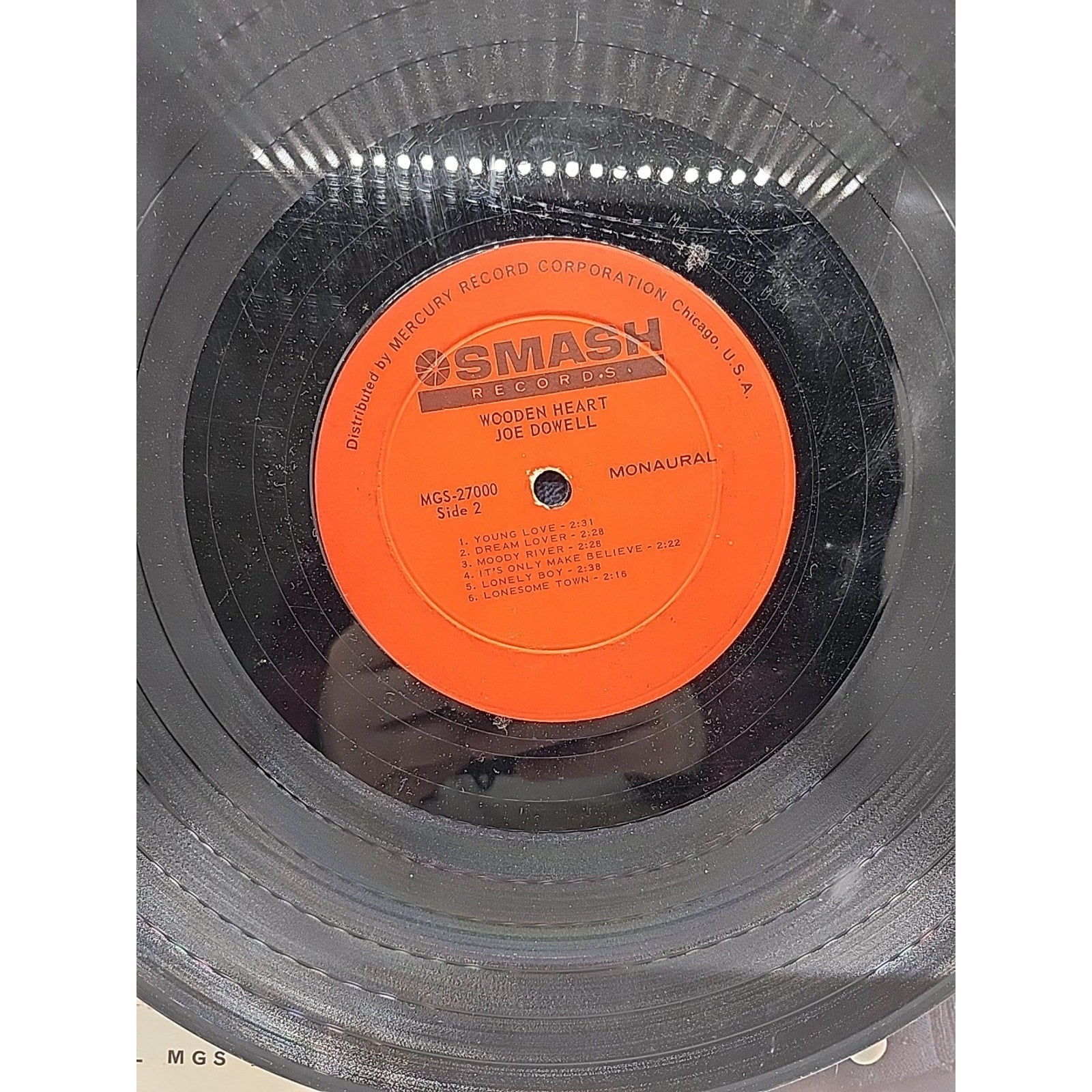 Joe Dowell Wooden Heart (Record)