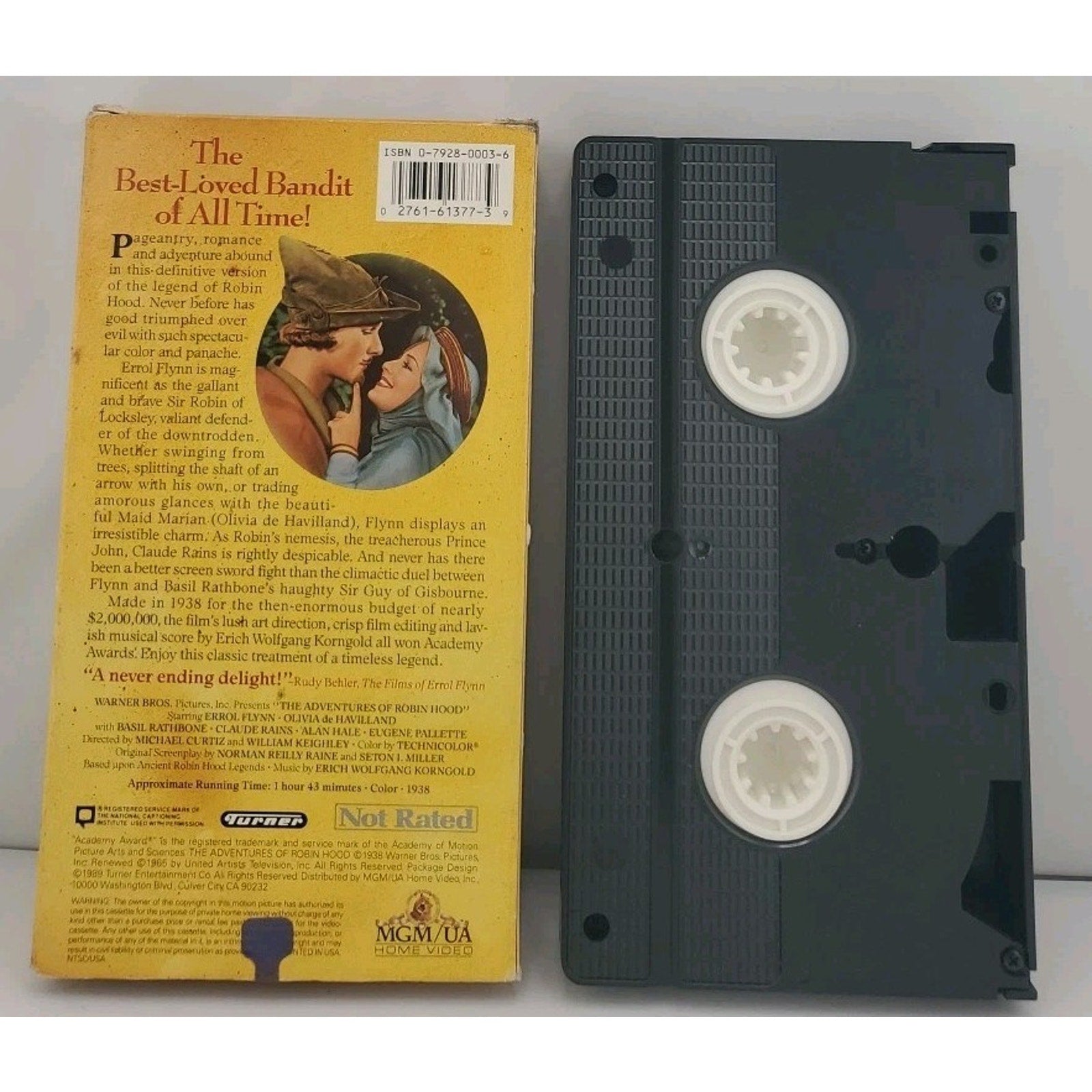 The Adventures of Robin Hood (VHS, 1938)
