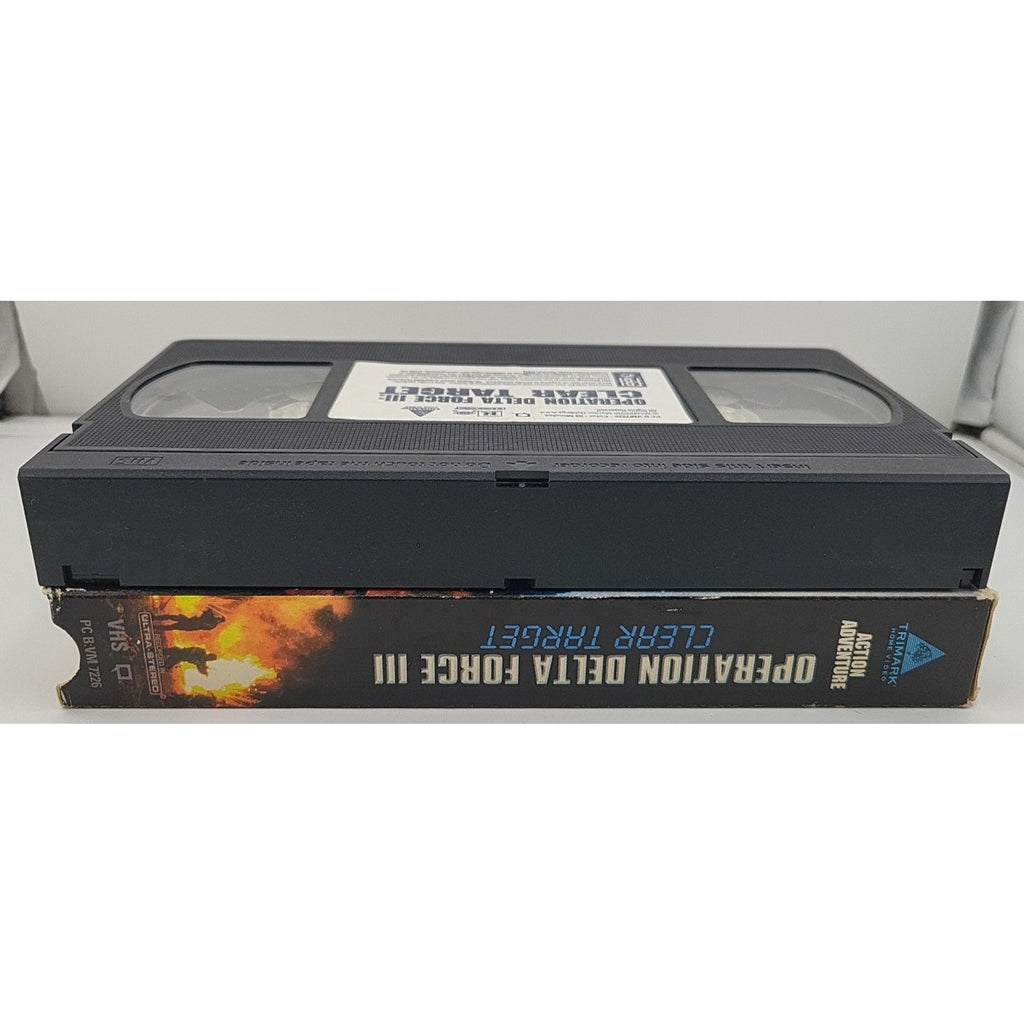 Operation Delta Force III Clear Target VHS