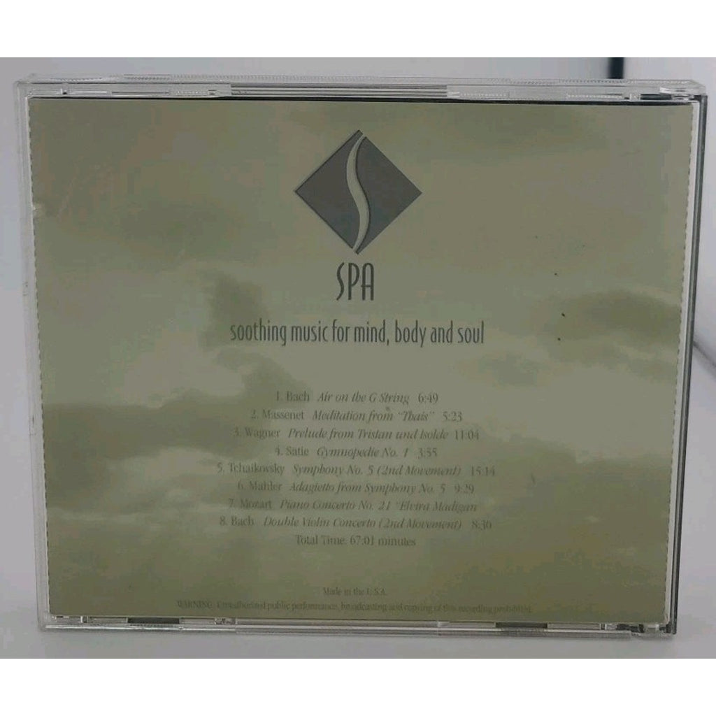 Spa Soothing Music For The Mind CD