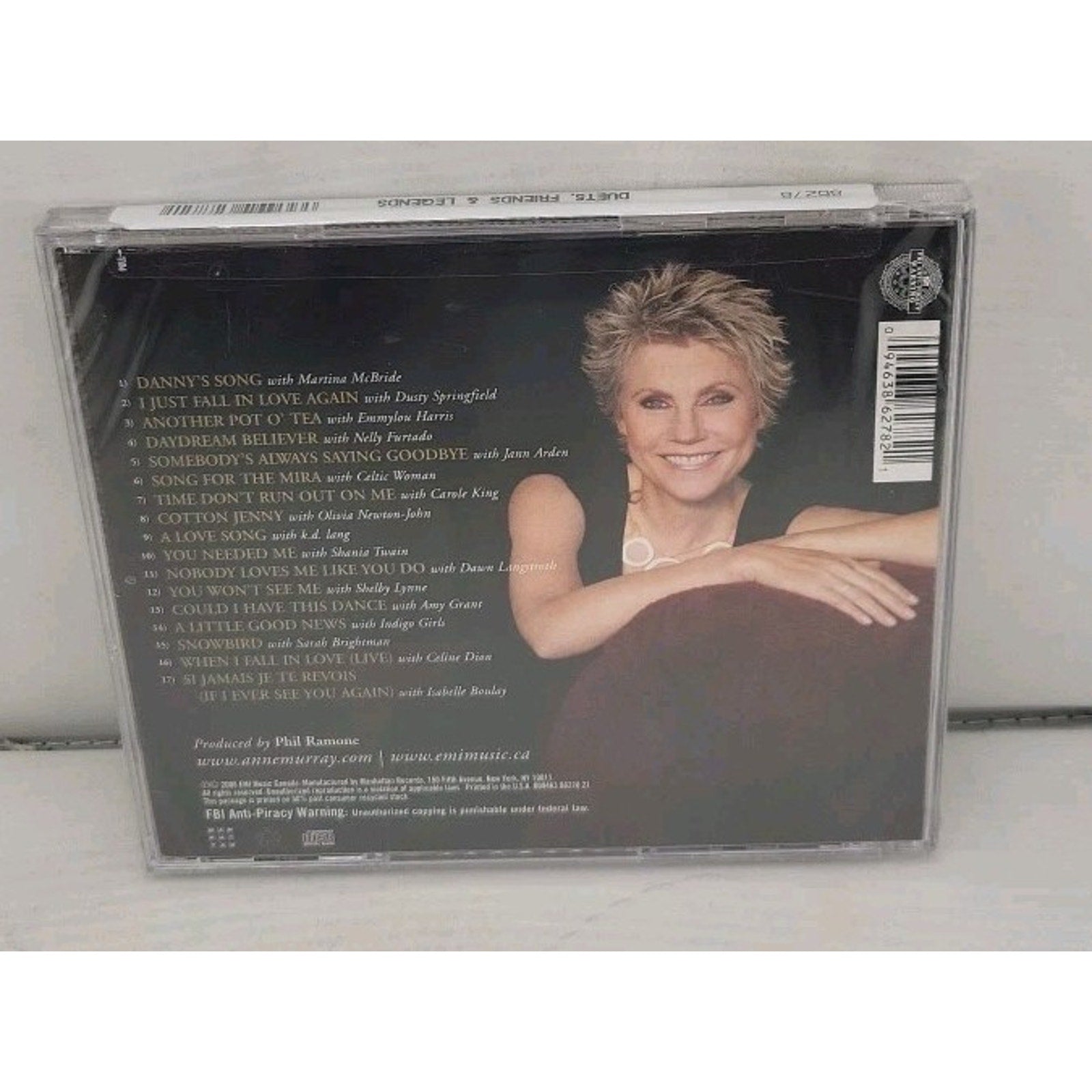 Duets, Friends and Legends by Murray, Anne (CD, 2008) *Brand New*