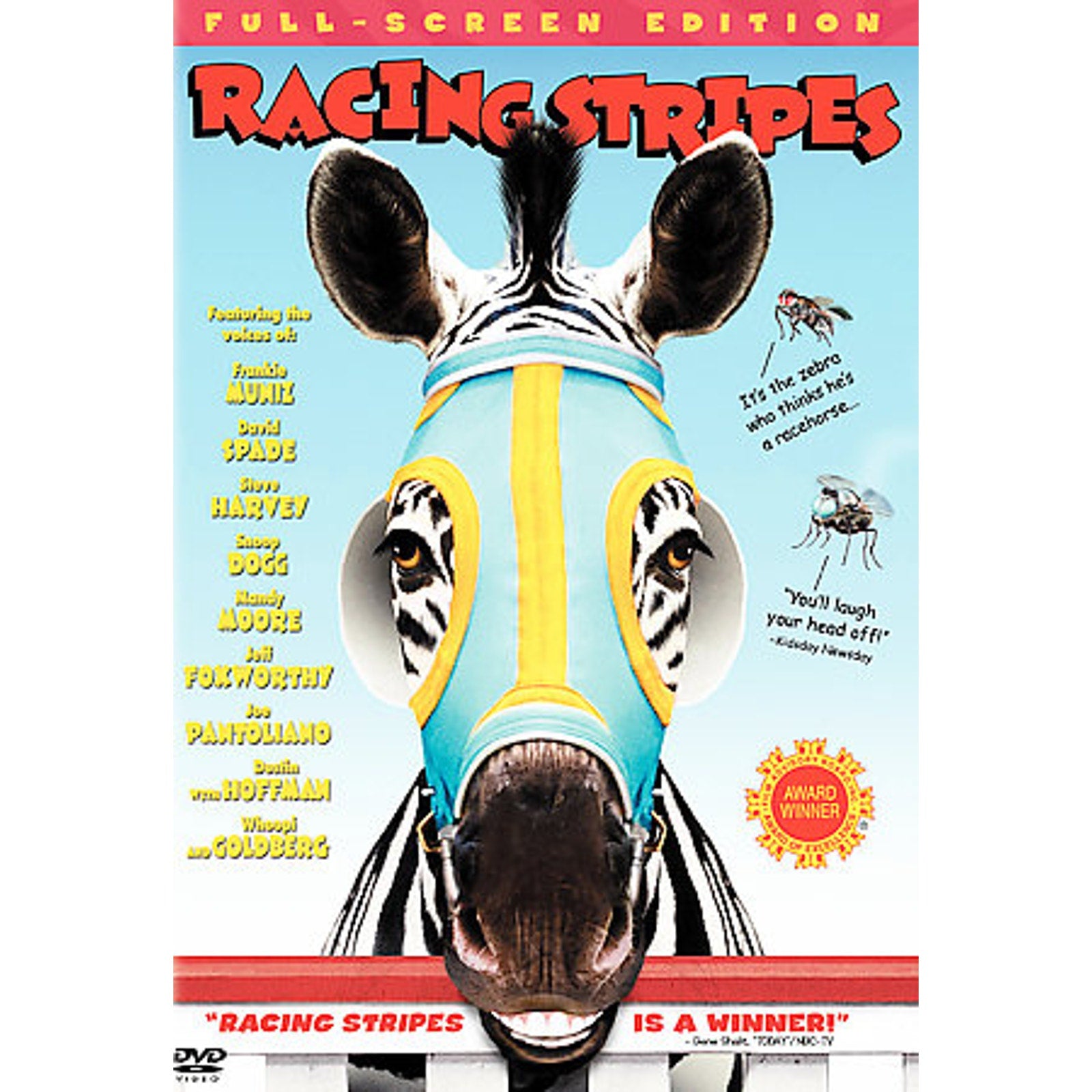 Racing Stripes (DVD, 2005, Full Frame)