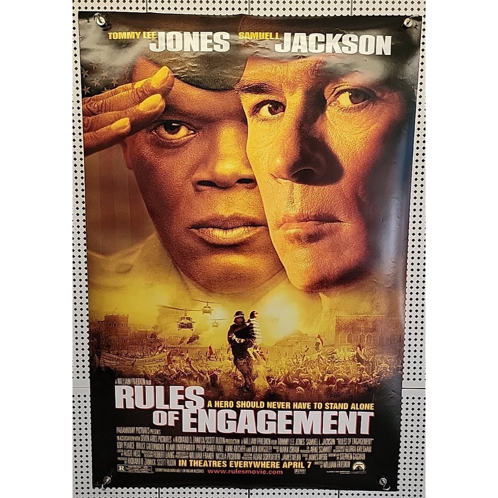 Rules Of Engagement (2000) Original Movie Poster- Double Sided - 27" x 40"