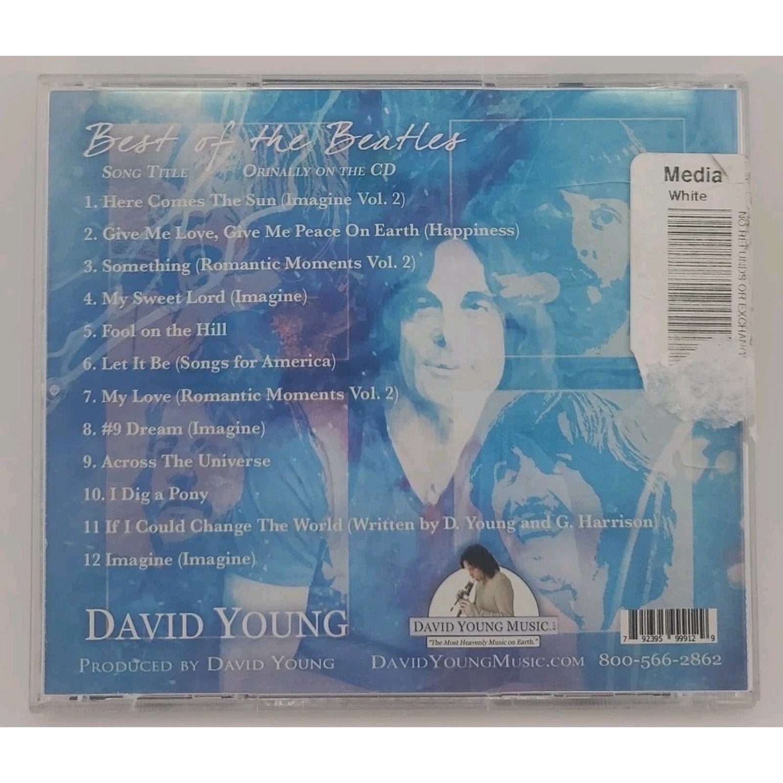 David Young Best Of The Beatles CD