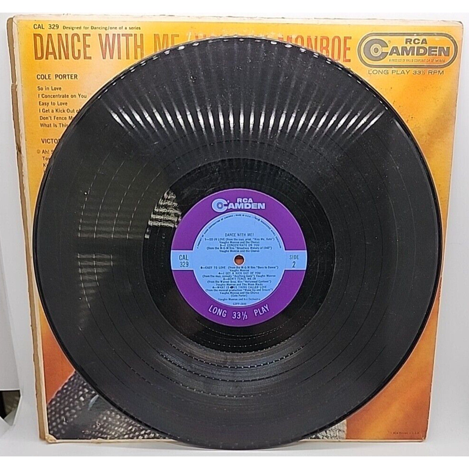 Vaughn Monroe Dance With Me (Record)