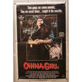 China Girl Movie Poster 27x41 S/S Folded James Russo David Caruso Sari Chang
