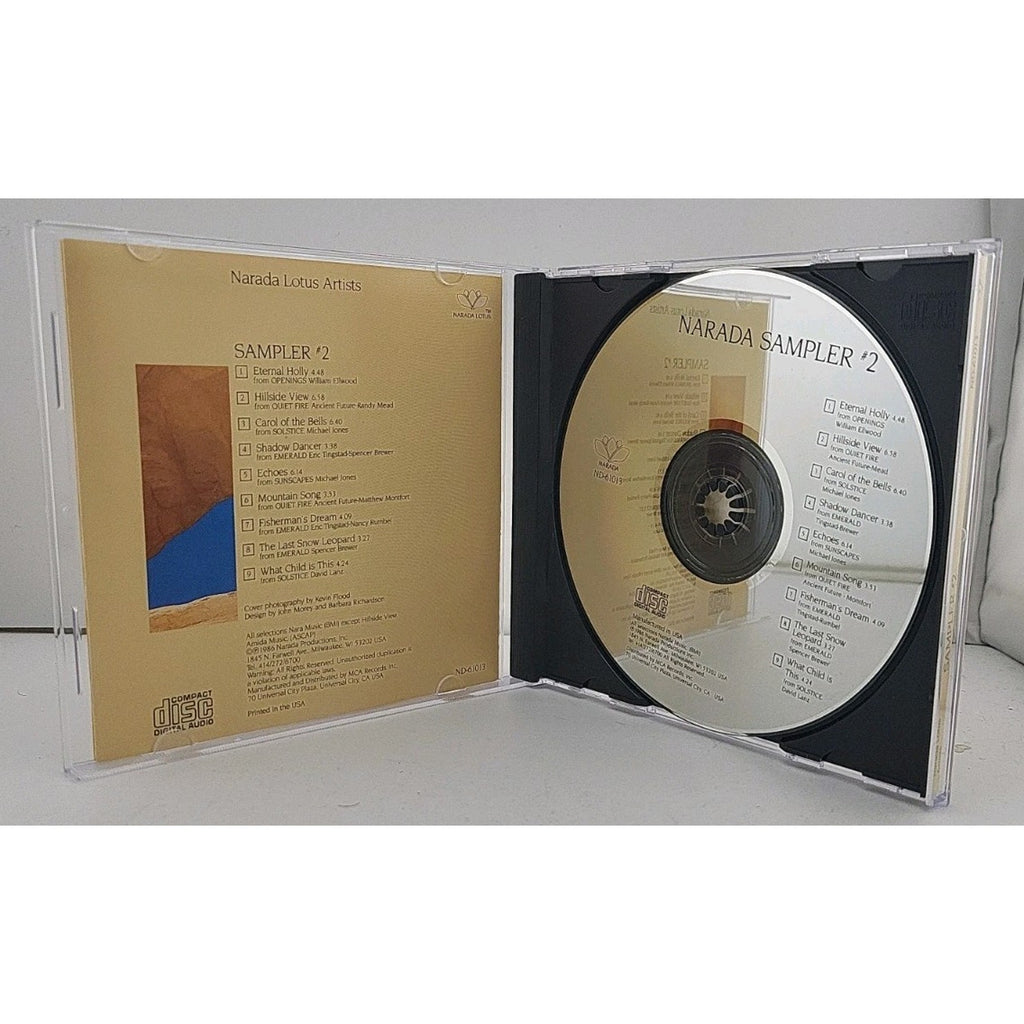 Sampler #2 by Various Artists (CD, 1986, Narada Lotus)