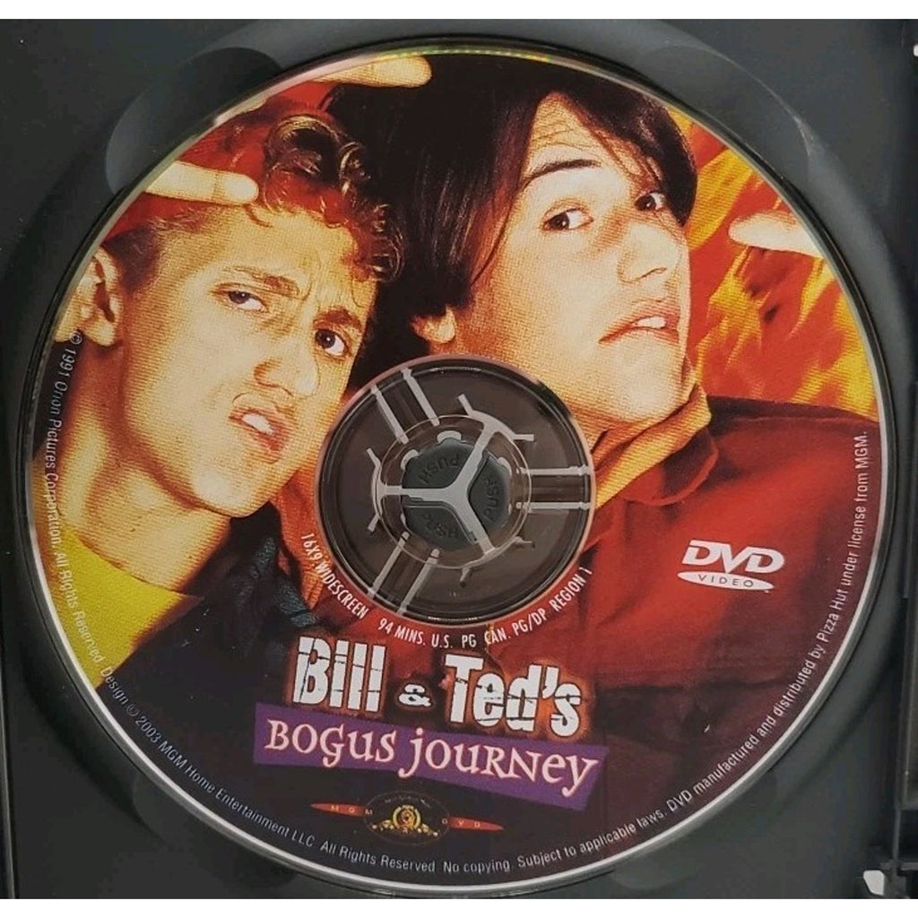 Bill & Ted's Bogus Journey (DVD, 1991)