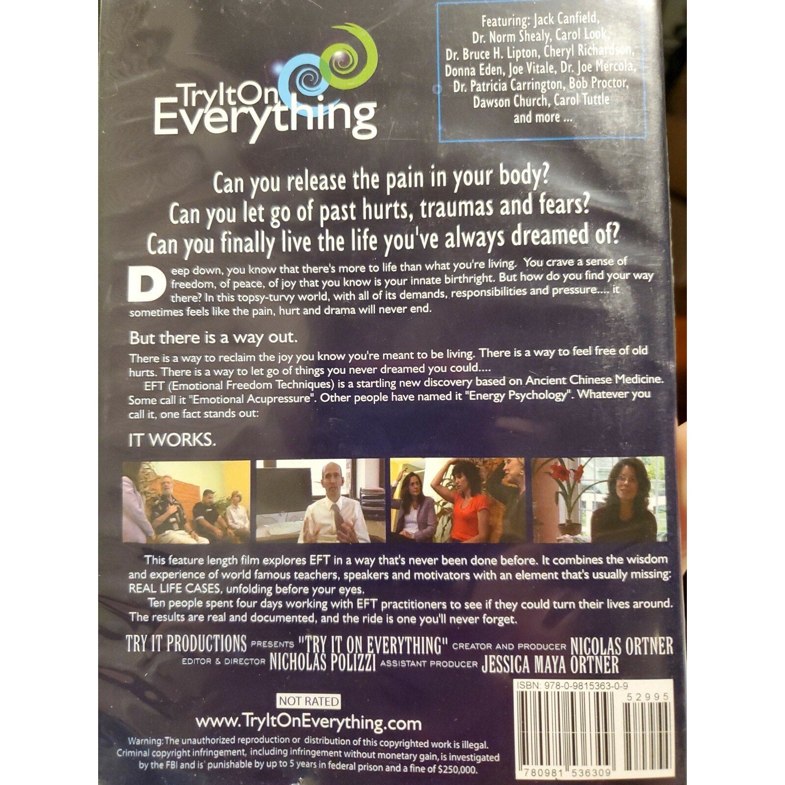 The Tapping Solution, The Revolution Starts Within (DVD, 2009)