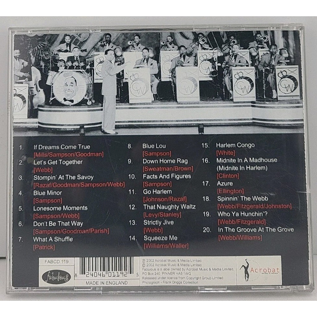 Stompin' at the Savoy by Webb, Chick (CD, 2003)