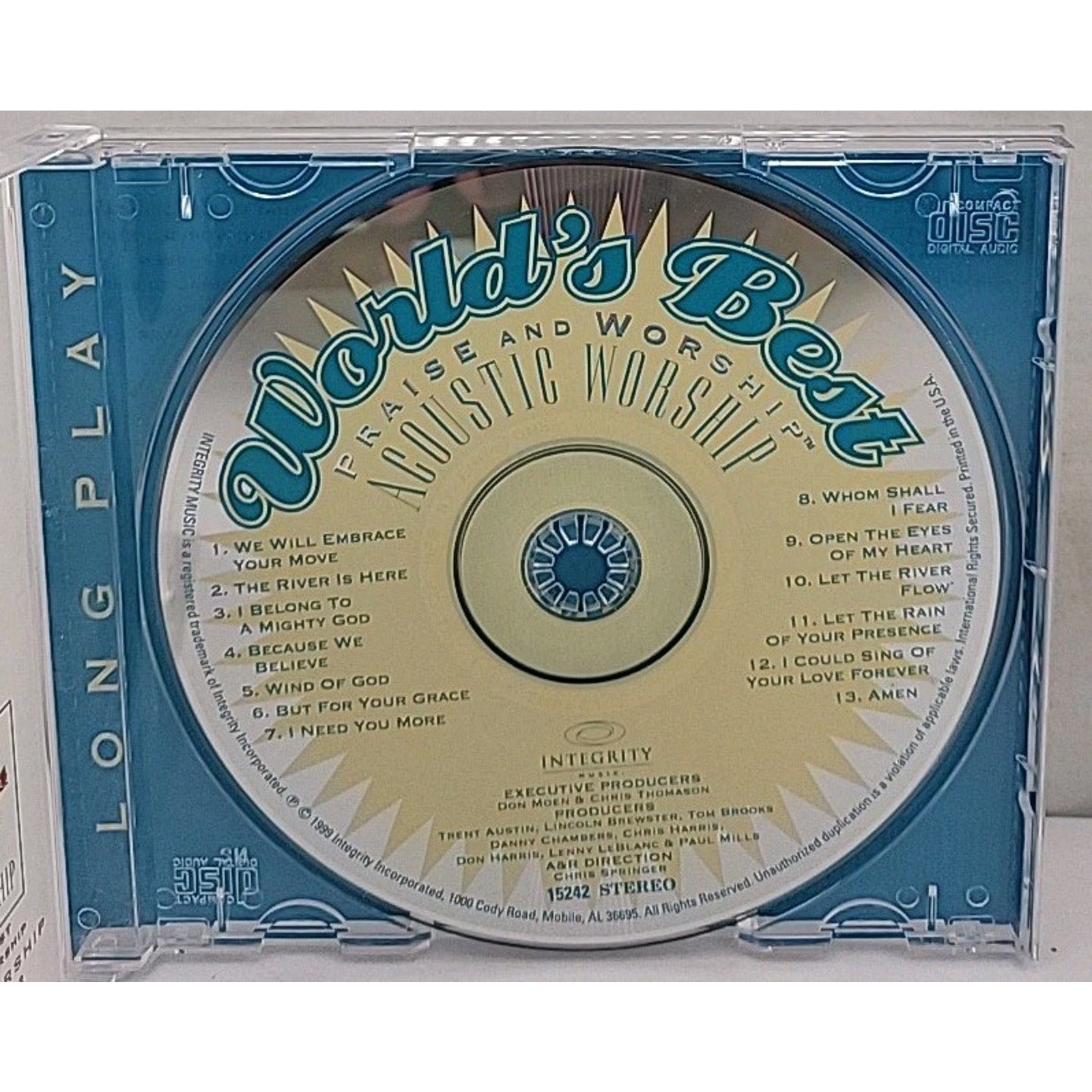 World's Best Praise and Worship Acoustic Worship Music CD