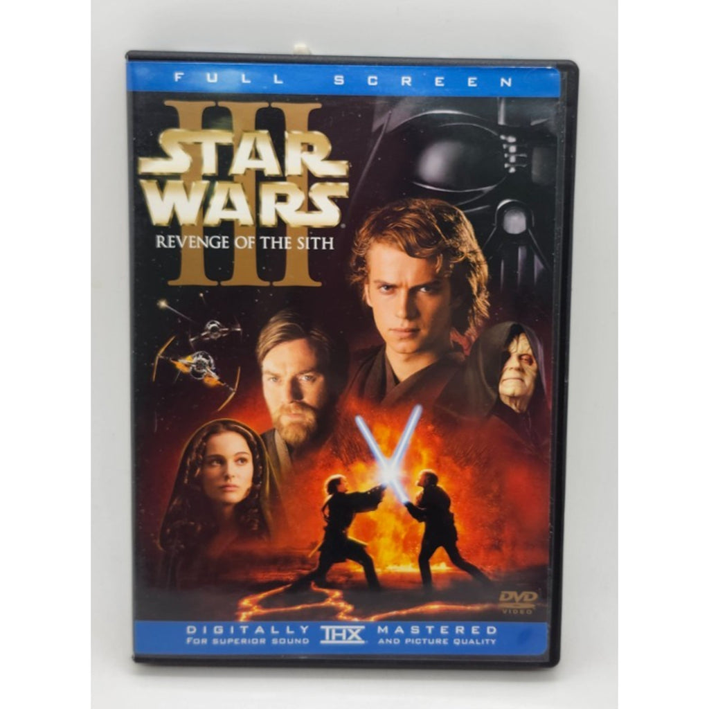 Star Wars Episode III: Revenge of the Sith (DVD, 2005, 2-Disc Set, Full Screen)
