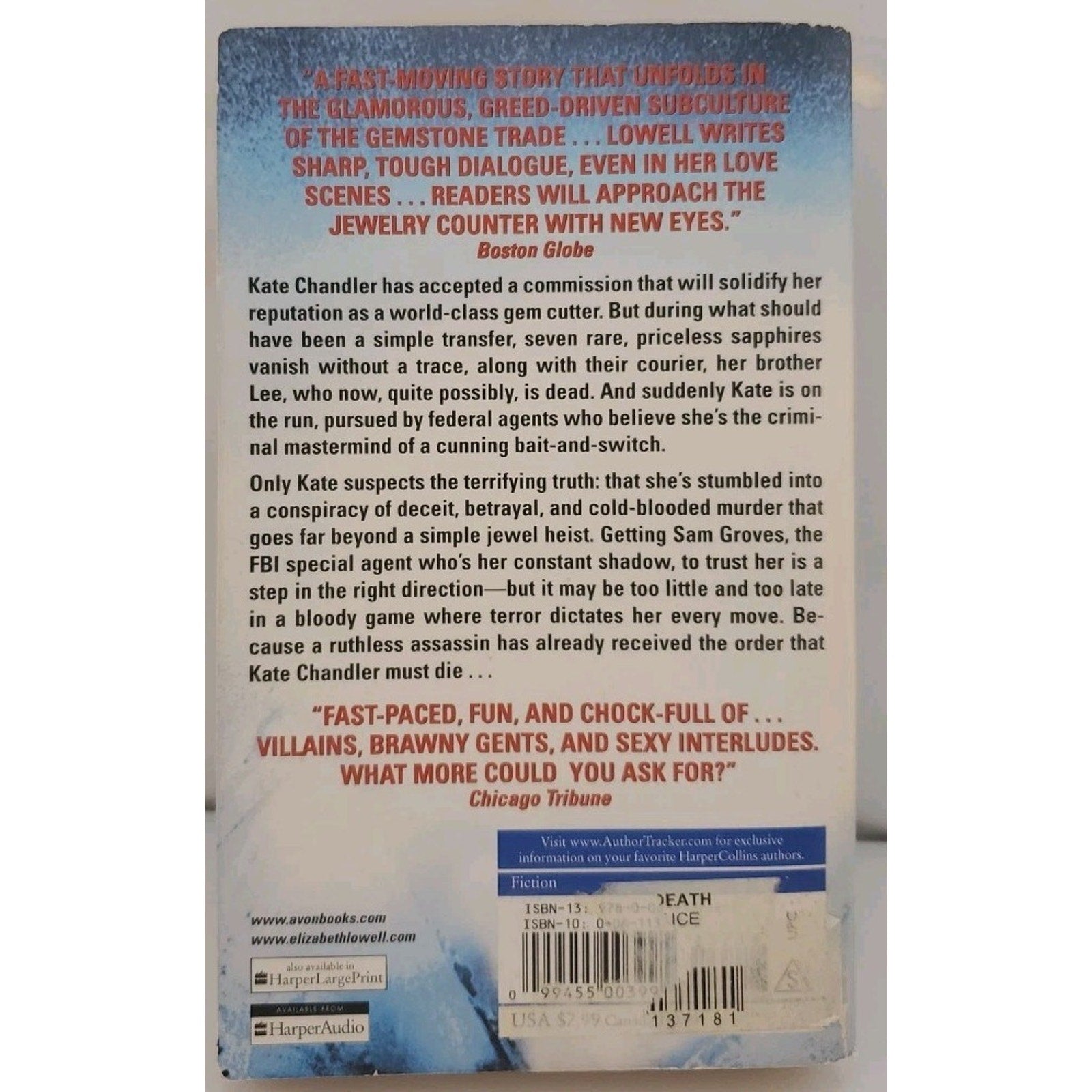 Color of Death by Elizabeth Lowell (2005, Mass Market)
