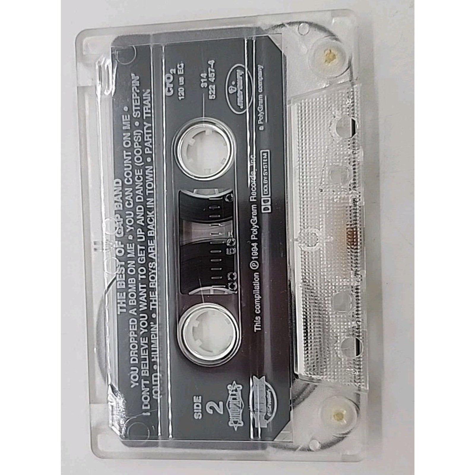 The Best of the Gap Band by The Gap Band (Cassette, Jun-1994, Mercury)