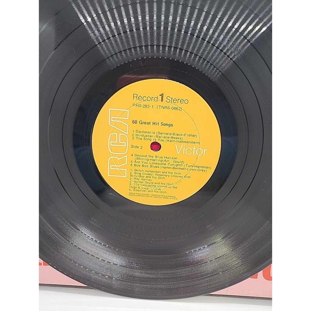 RCA Stereo - 60 Great Hit Songs Various Artists - PRS-283 (Record)