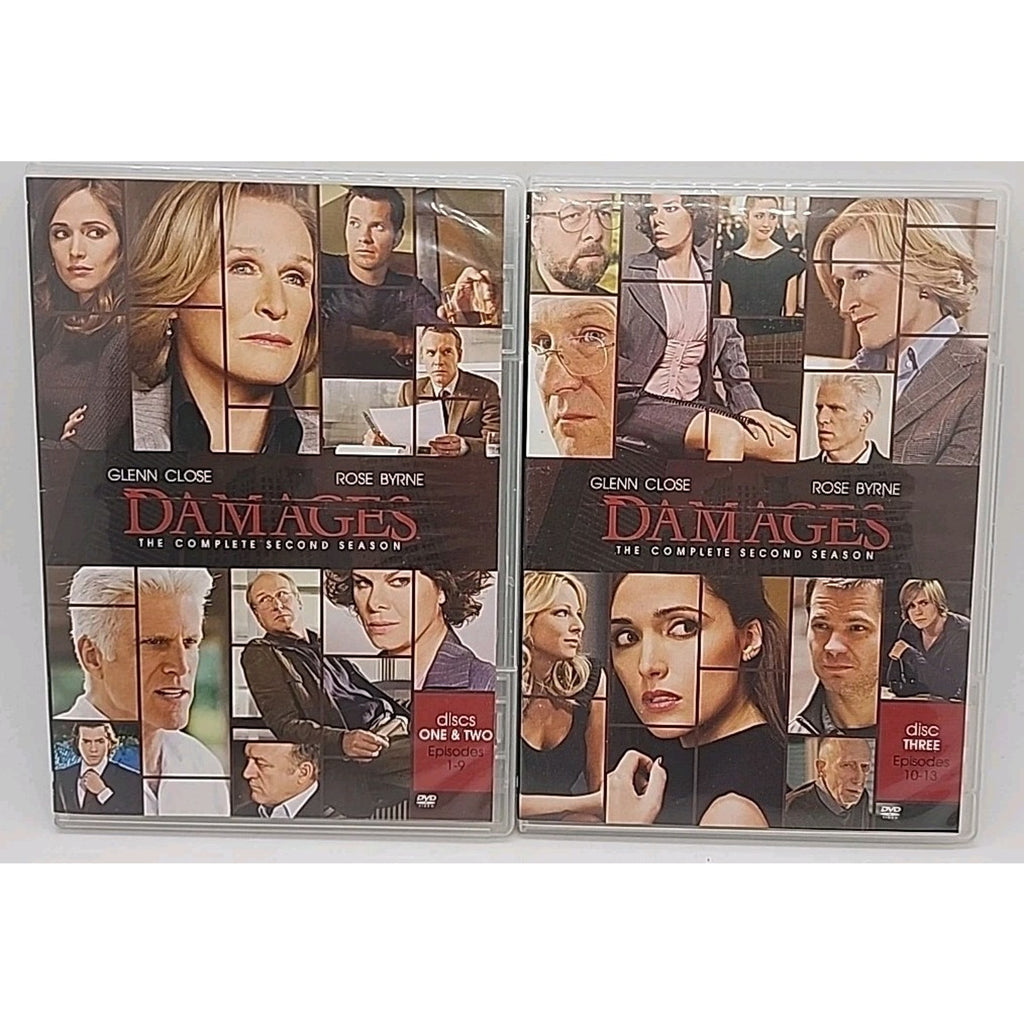 Damages: The Complete Second Season (DVD, 2010, 3-Disc Set)