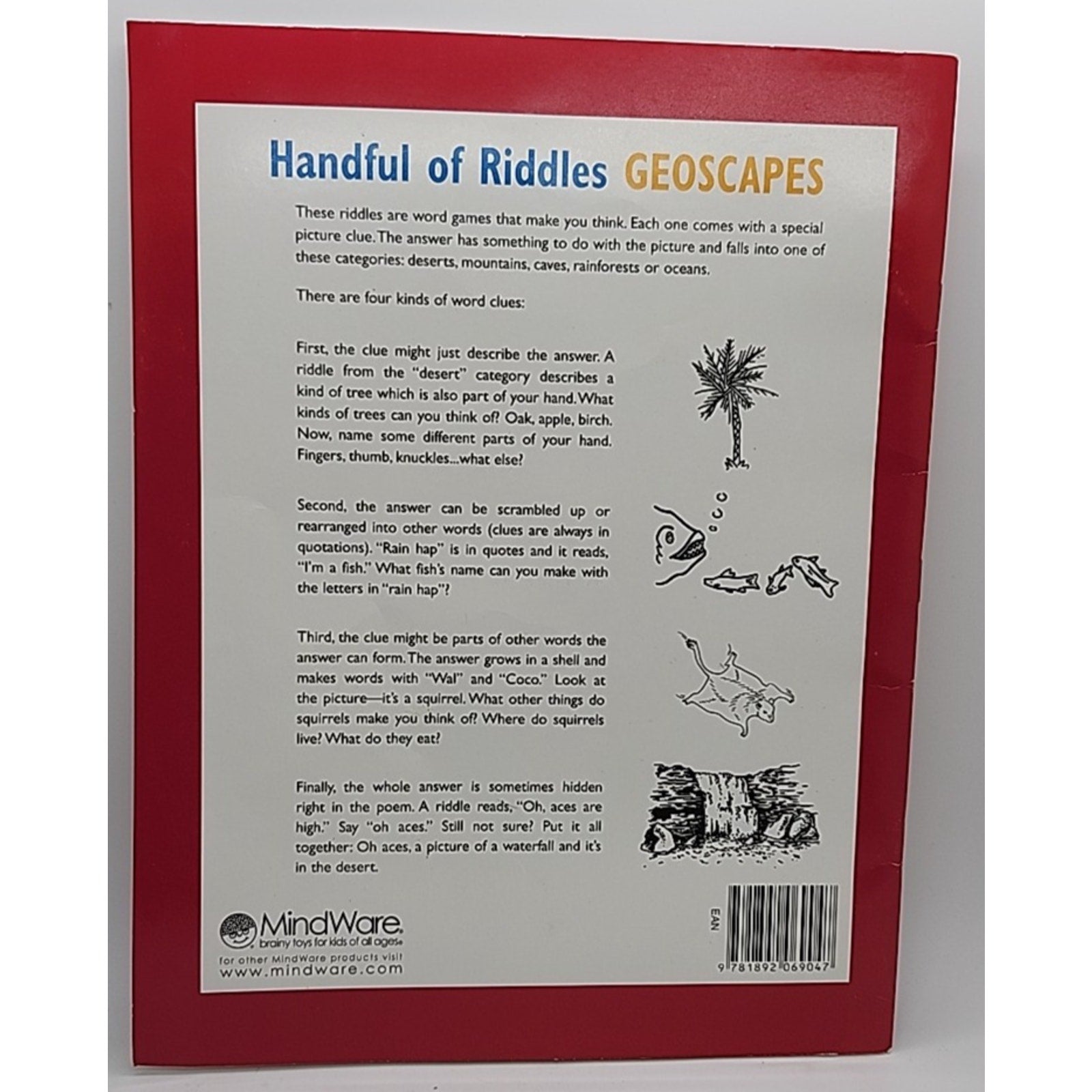Handful of Riddles Geoscapes (Classroom Warm-up Book 104 Illustrated Riddle