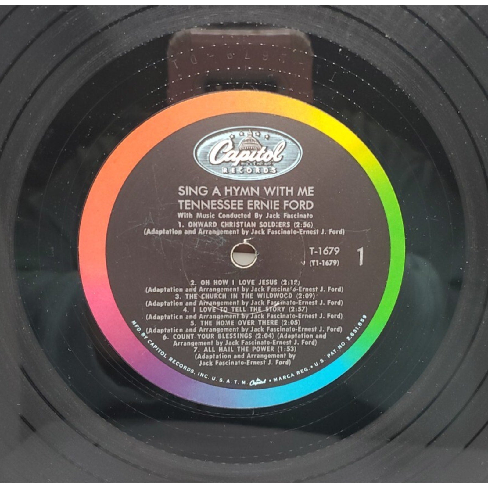 Tennesee Ernie Ford Sing a Hymn with Me (Record)
