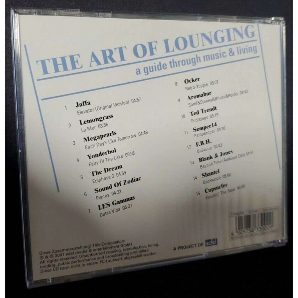 The Art Of Lounging (CD)
