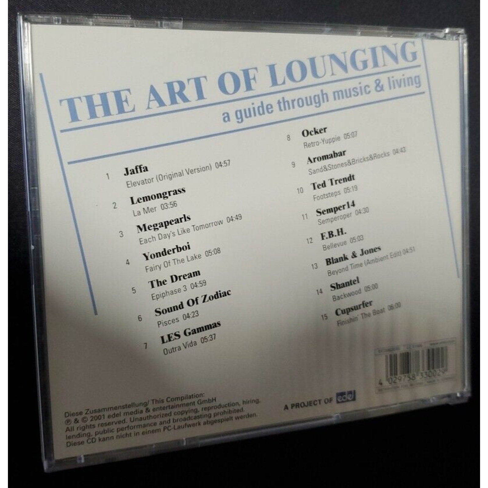The Art Of Lounging (CD)