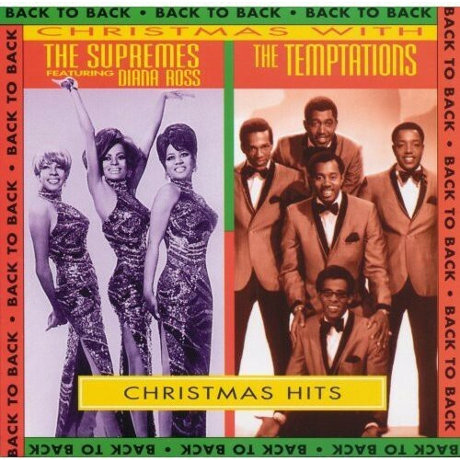 Xmas Hits Back To Back by The Supremes (CD, 1995)
