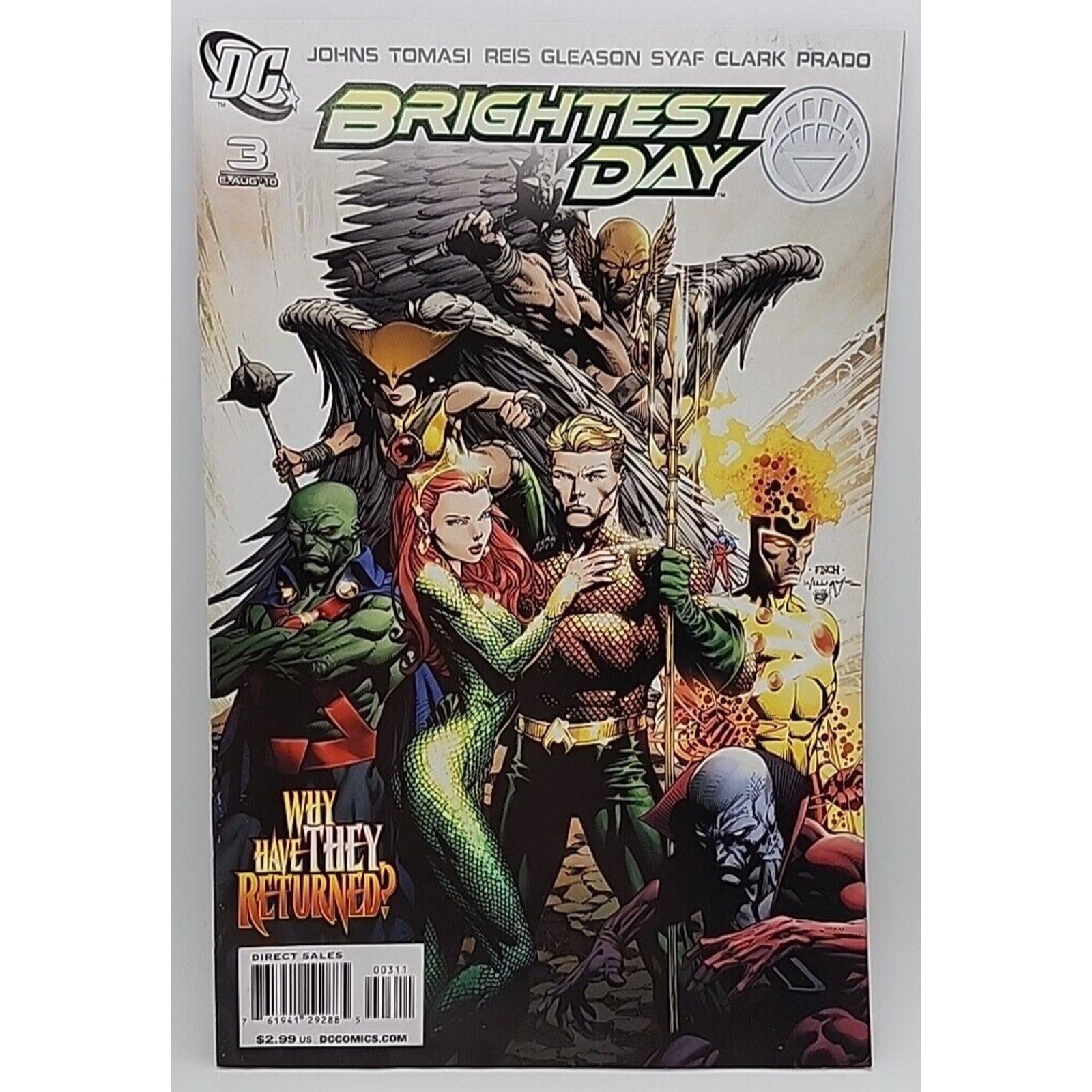 Brightest Day #3 DC Comics 2010