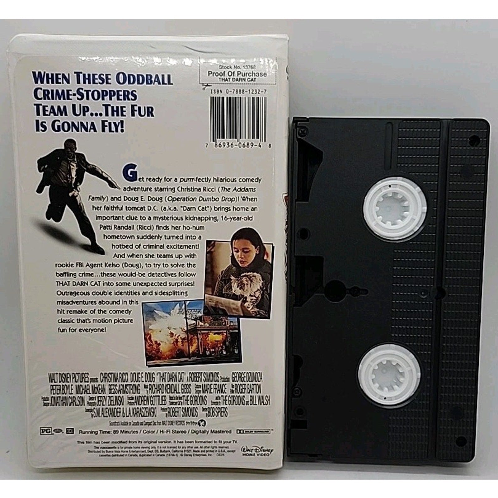 That Darn Cat (VHS, 1999, Clam Shell)