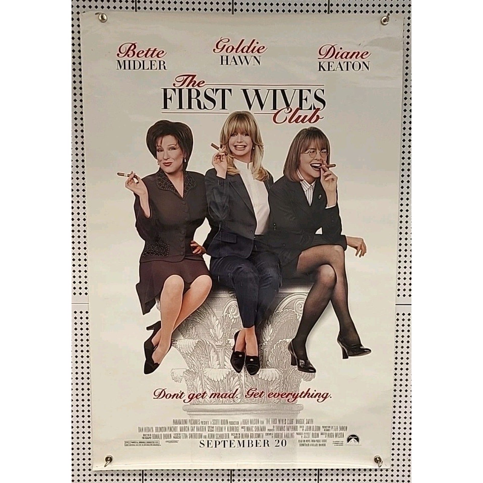 The First Wives Club (1996) Movie Poster, Original, SS Rolled 27x40