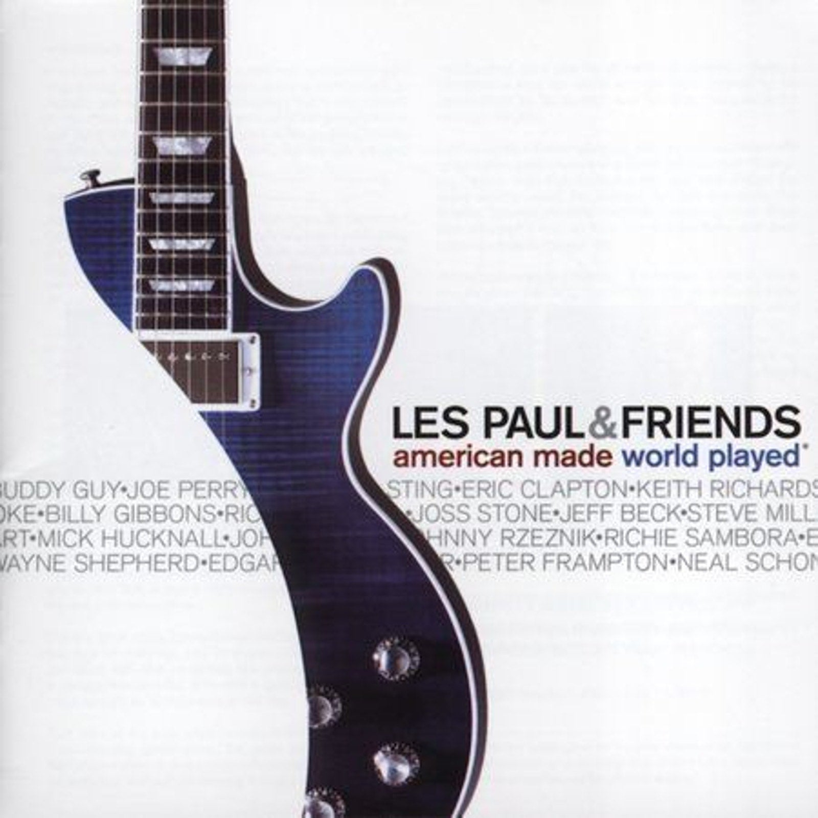 American Made World Played by Les Paul (CD, Aug-2005, Capitol)