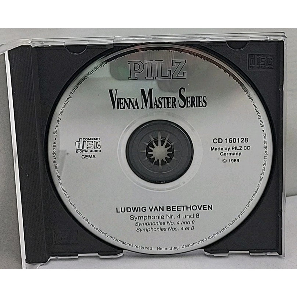Beethoven: Symphonien Nr. 4 und Nr. 8 (Vienna Master Series) - Music CD
