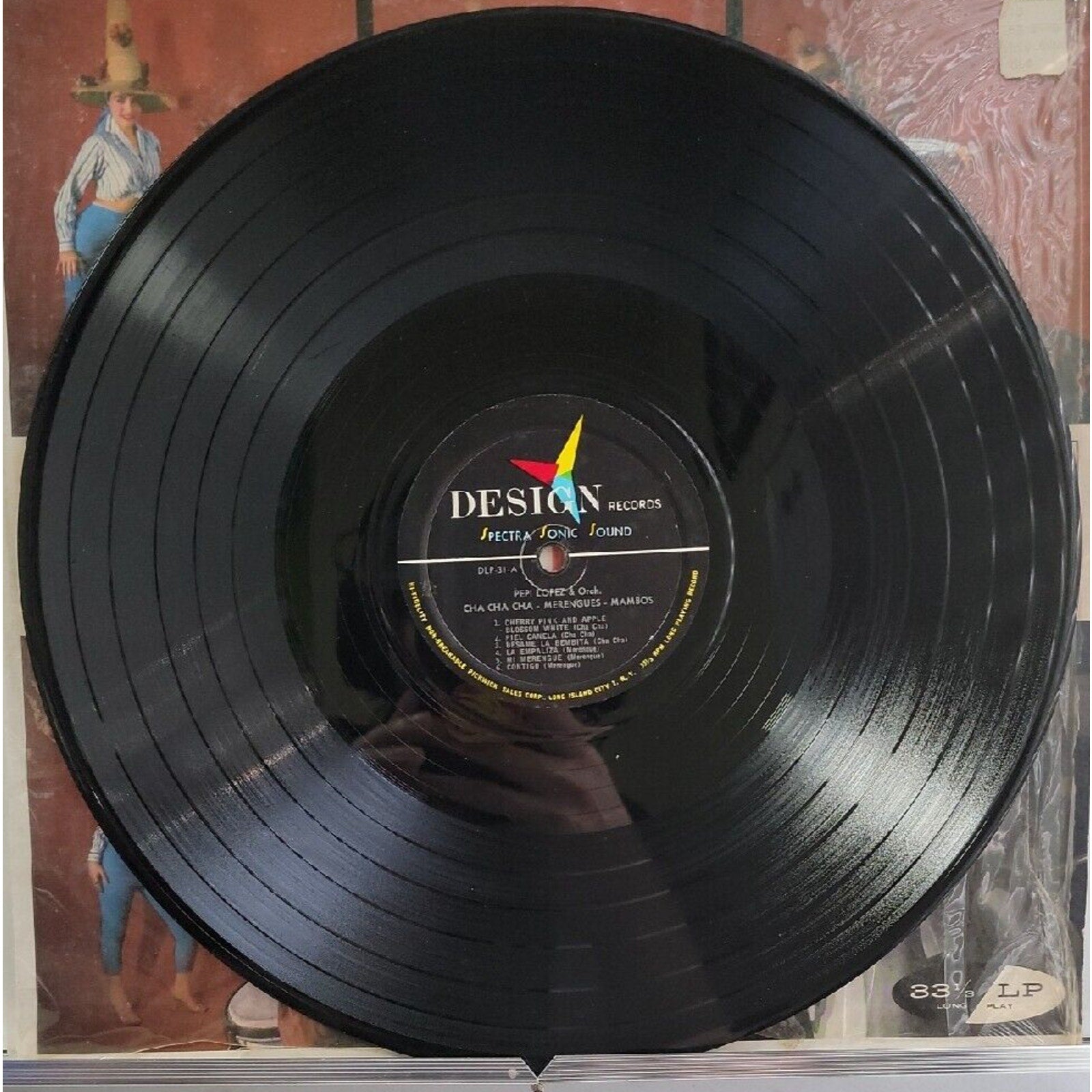 Pupi Lopez and his Orchestra "Cha Cha Cha, Merengues and Mambos" (Record)